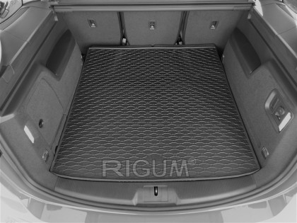 Gumová vana do kufru - VW Sharan 5 míst 2010-,7 míst – 3. řada sklopená
