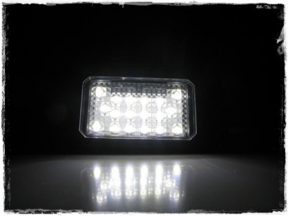 EP27 LED osvětlení SPZ
