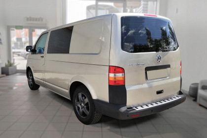 Nerezová ochranná lišta zadního nárazníku Avisa VW Transporter T5 2003-2015 stříbrná