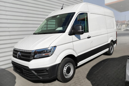 Nerezová ochranná lišta zadního nárazníku Avisa VW Crafter II 2017-