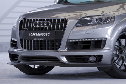 Spoiler pod přední nárazník CSR CUP pro Audi Q7 (4L) S-Line - černý lesklý