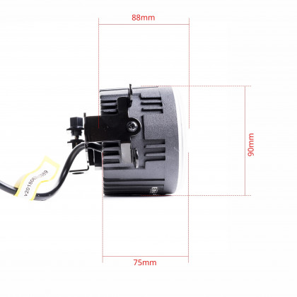 DUOLIGHT DL39 LED Světla Pro Denní Svícení s Mlhovkami