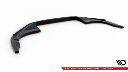 Spojler pod nárazník lipa V.1 Porsche 911 Carrera Aero 992 černý lesklý plast