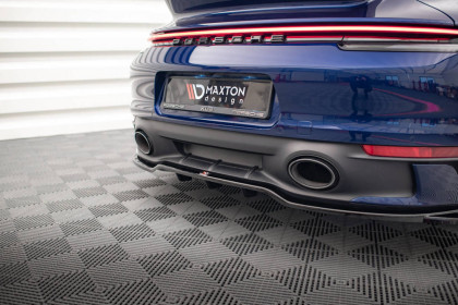 Spoiler zadního nárazníku V.2 Porsche 911 Carrera Aero 992 carbon look