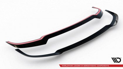 Prodloužení spoileru Porsche 911 Carrera Aero 992 černý lesklý plast