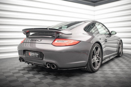 Spoiler zadního nárazníku Porsche 911 Carrera / Carrera GTS 997 Facelift černý lesklý plast