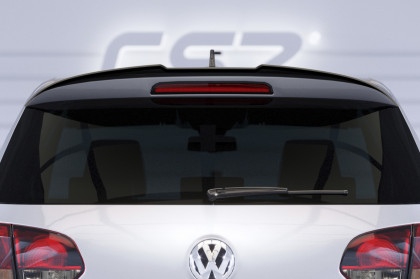 Křídlo, spoiler zadní CSR pro VW Golf 6 - černý lesklý