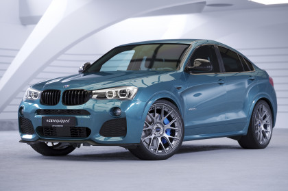 Spoiler pod přední nárazník CSR CUP pro BMW X4 (F26) M-Paket - černý matný