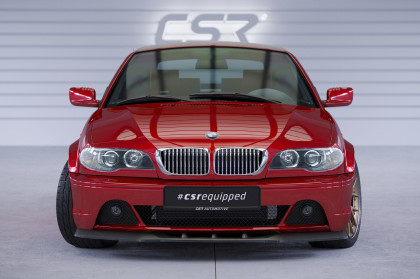Spoiler pod přední nárazník CSR CUP - BMW E46 Coupé/Cabrio 03-06 carbon look matný