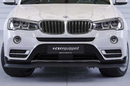 Spoiler pod přední nárazník CSR CUP pro BMW X3 (F25) LCI - carbon look lesklý
