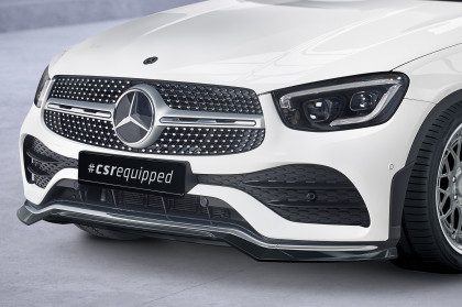 Spoiler pod přední nárazník CSR CUP pro Mercedes Benz GLC (C253) AMG-Line - carbon look matný