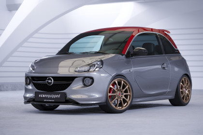 Spoiler pod přední nárazník CSR CUP pro Opel Adam S - carbon look matný