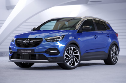 Spoiler pod přední nárazník CSR CUP pro Opel Grandland X - carbon look matný