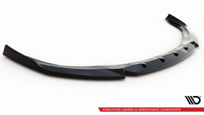 Spojler pod nárazník lipa V.2 Porsche Panamera / Panamera Diesel 970 černý lesklý plast