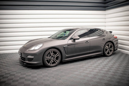 Prahové lišty V.2 Porsche Panamera / Panamera Diesel / Panamera Turbo 970 carbon look