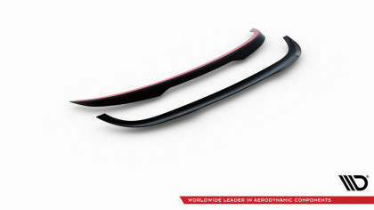 Prodloužení spoileru Porsche Panamera / Panamera Diesel 970 černý lesklý plast