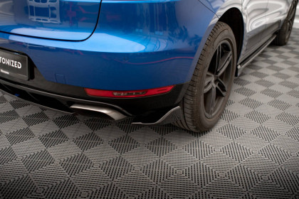 Splittery zadní boční Porsche Macan Mk1 carbon look