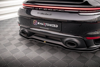 Spoiler zadního nárazníku Porsche 911 Turbo S 992 carbon look