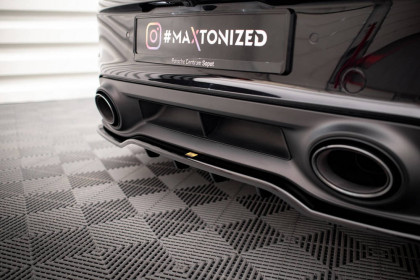 Spoiler zadního nárazníku Porsche 911 Turbo S 992 carbon look