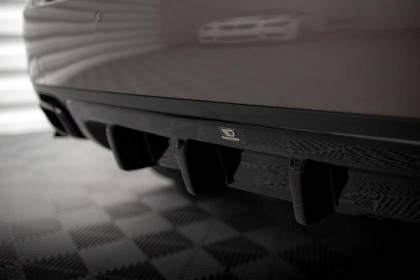 Spoiler zadního nárazníku Porsche Cayenne Mk2 carbon look