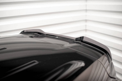 Prodloužení spoileru Porsche Porsche Cayenne Mk2 černý matný plast