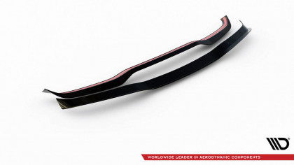 Prodloužení spoileru Porsche Porsche Cayenne Mk2 černý matný plast