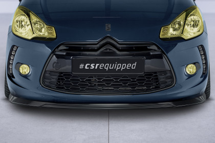 Spoiler pod přední nárazník CSR CUP pro Citroen DS3 - černý lesklý