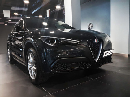 Nerezová ochranná lišta zadního nárazníku Alfa Romeo Stelvio