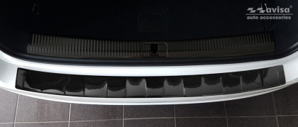 Ochranná lišta zadního nárazníku AUDI  A4 B9 Avant  2015-2019 karbonová
