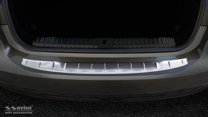 Nerezová ochranná lišta zadního nárazníku AUDI  A7 C8 Sportback II liftback 2017-