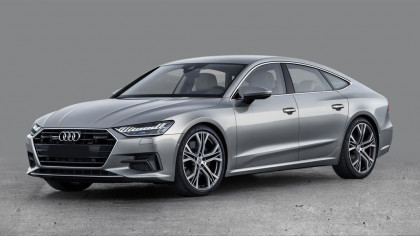 Nerezová ochranná lišta zadního nárazníku AUDI  A7 C8 Sportback II liftback 2017-