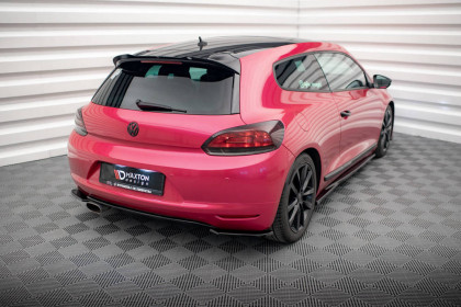 Splittery zadní boční Volkswagen Scirocco Mk3 černý lesklý plast