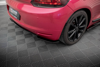 Splittery zadní boční Volkswagen Scirocco Mk3 černý lesklý plast