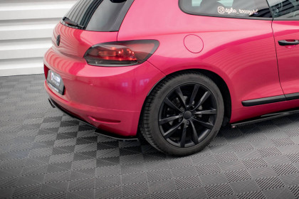 Splittery zadní boční Volkswagen Scirocco Mk3 černý lesklý plast