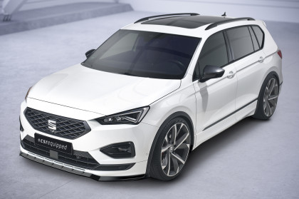 Spoiler pod přední nárazník CSR CUP pro Seat Tarraco FR - carbon look lesklý