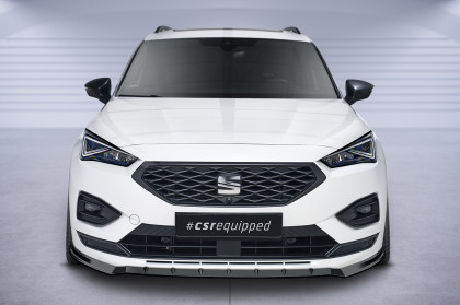 Spoiler pod přední nárazník CSR CUP pro Seat Tarraco FR - carbon look lesklý