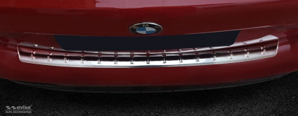 Nerezová ochranná lišta zadního nárazníku pro BMW  1 F40 M-paket 2019- stříbná 