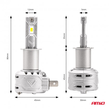 LED žárovky hlavního svícení X2 Series H3 AMiO