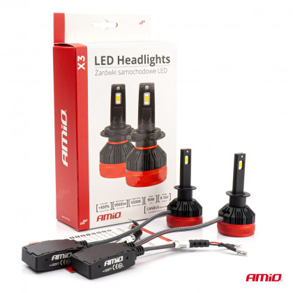 LED žárovky hlavního svícení X3 Series H1 AMiO
