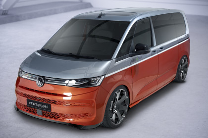 Spoiler pod přední nárazník CSR CUP pro VW T7 Multivan - carbon look matný