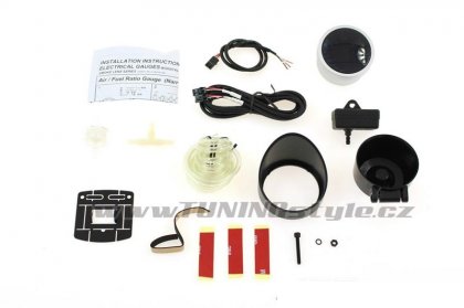 Přídavný budík DEPO Dual 52mm Vacum