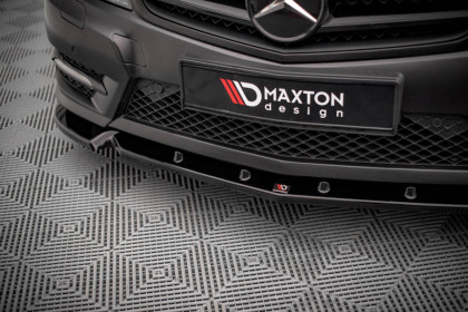 Spojler pod nárazník lipa V.1 Mercedes-Benz C Coupe AMG-Line C204 carbon look