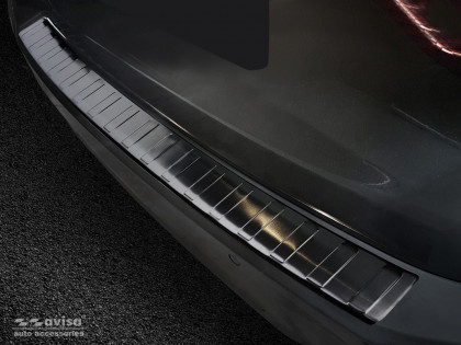 Nerezová ochranná lišta zadního nárazníku BMW 3 G21 Touring M-paket 2018- černá