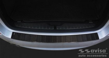 Ochranná lišta zadního nárazníku BMW 5 F11 Touring (kombi) 2010-2017 karbonová