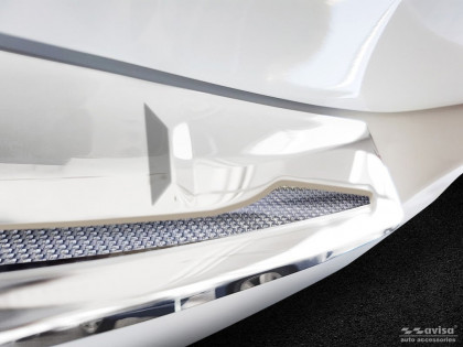 Ochranná lišta zadního nárazníku - PERFORMANCE CARBON EDITION - BMW 3 G21 Touring 2017-2020  stříbrná/šedý karbon