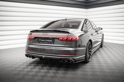 Splittery zadní boční V.2 Audi S8 D5 černý lesklý plast