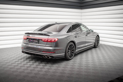 Spoiler zadního nárazníku Audi S8 D5 černý lesklý plast