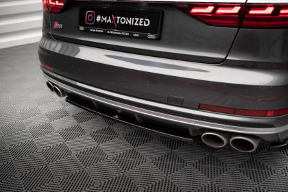 Spoiler zadního nárazníku Audi S8 D5 carbon look