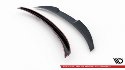 3D Prodloužení spoileru Bentley Continental GT Mk3 černý lesklý plast