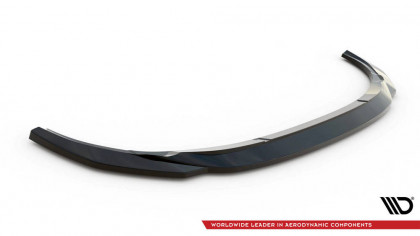 Spojler pod nárazník lipa V.1 Audi e-tron černý lesklý plast